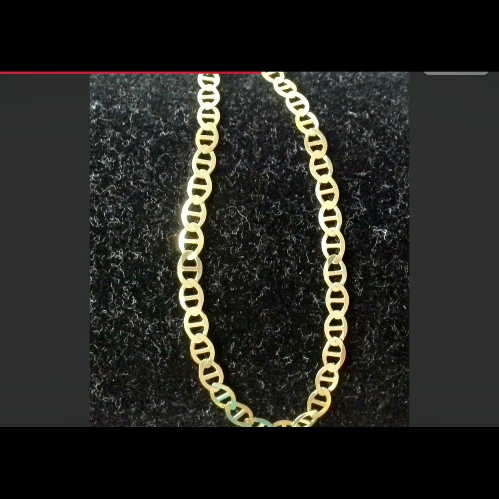 GUCCI 10KT SOLID GOLD!! BRACELET 7inches.SIGNED - Picture 2 of 6